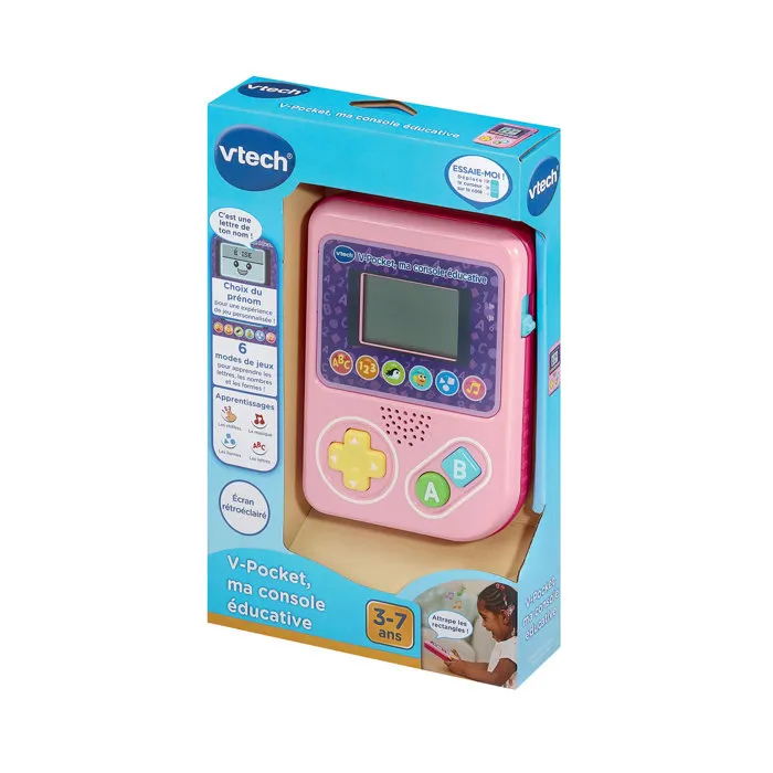 Vtech V-POCKET Mi Consola Educativa Rosa