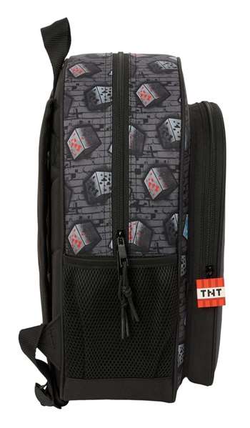 Safta Mochila Junior Minecraft Graffiti Adaptable a Carro Safta Mochila Junior Minecraft Graffiti Adaptable a Carro