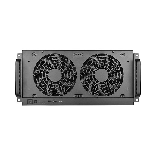 Silverstone RM51 Rack-Montage Servidor 5U Negro ATX, micro ATX, Mini-ITX Acero