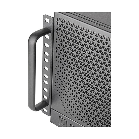 Silverstone RM51 Rack-Montage Servidor 5U Negro ATX, micro ATX, Mini-ITX Acero