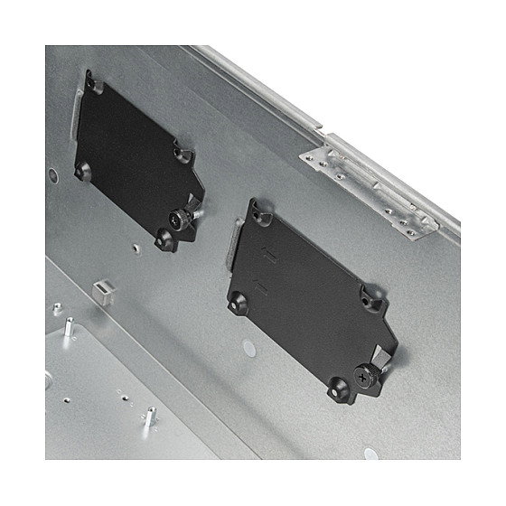 Silverstone RM51 Rack-Montage Servidor 5U Negro ATX, micro ATX, Mini-ITX Acero