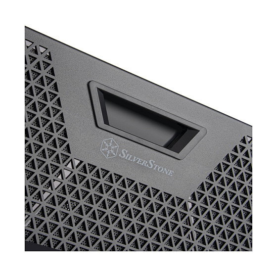 Silverstone RM51 Rack-Montage Servidor 5U Negro ATX, micro ATX, Mini-ITX Acero