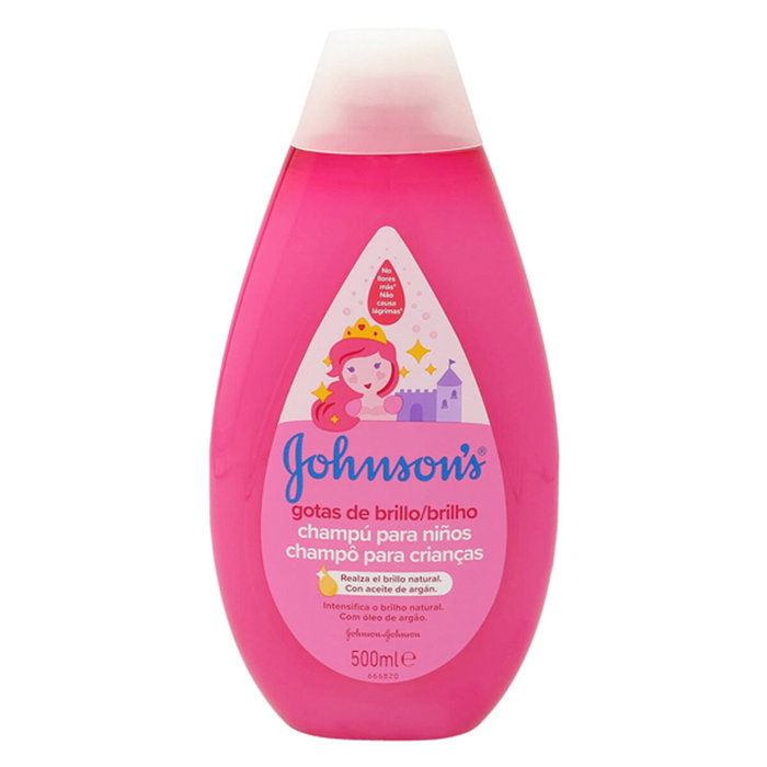 Johnson's Baby Champú Gotas de Brillo 500 ml Johnson's Baby Champú Gotas de Brillo 500 ml