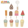 WOOMAX Set de Heladería de Madera 3