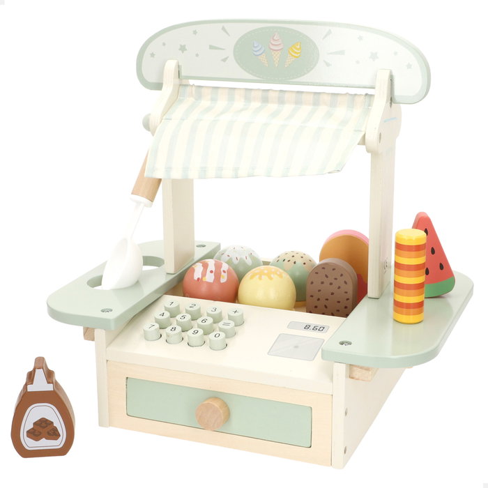 WOOMAX Set de Heladería de Madera 3 WOOMAX Set de Heladería de Madera 3