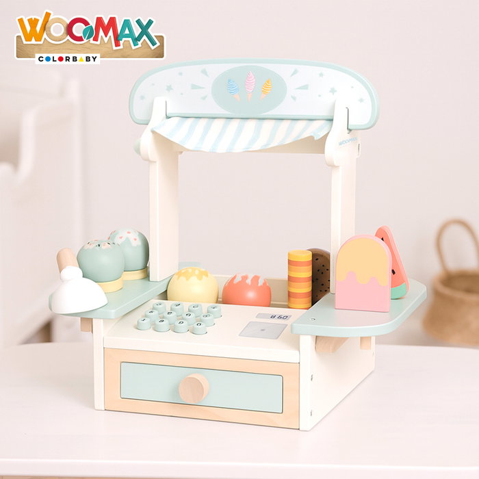 WOOMAX Set de Heladería de Madera 3 WOOMAX Set de Heladería de Madera 3