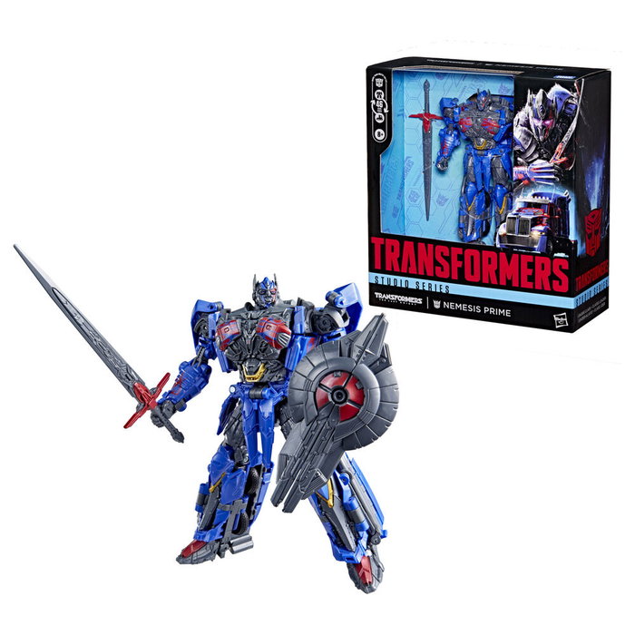 Hasbro Transformers: El último caballero Studio Series Leader Class Nemesis Prime 21,5 cm
