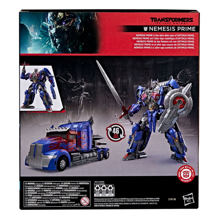 Hasbro Nemesis Prime Leader Class Transformers: The Last Knight Studio Series