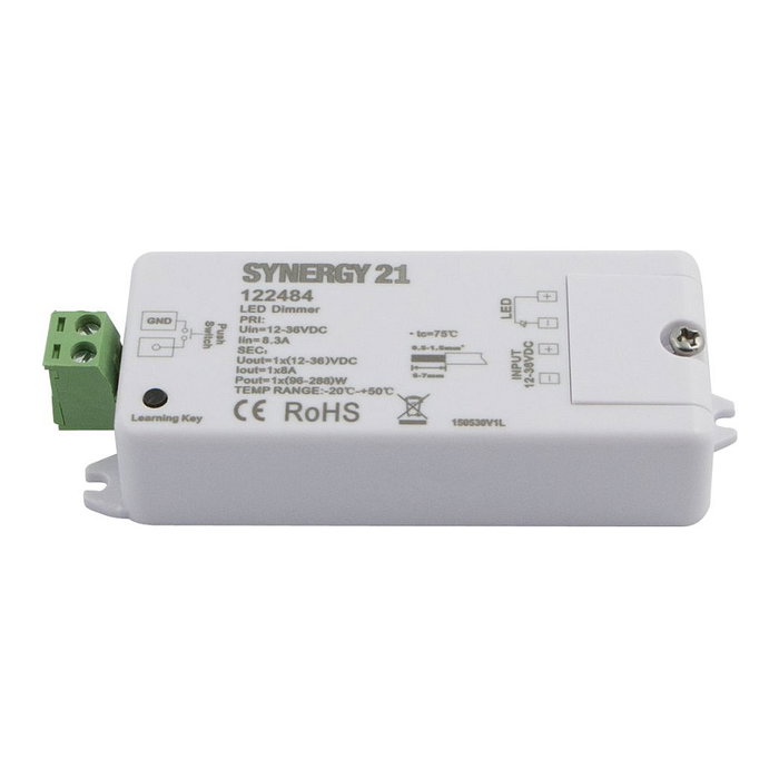 Synergy21 Controlador de tiras LED Serie EOS 05 1-Kanal monocolor V2 Synergy21 Controlador de tiras LED Serie EOS 05 1-Kanal monocolor V2
