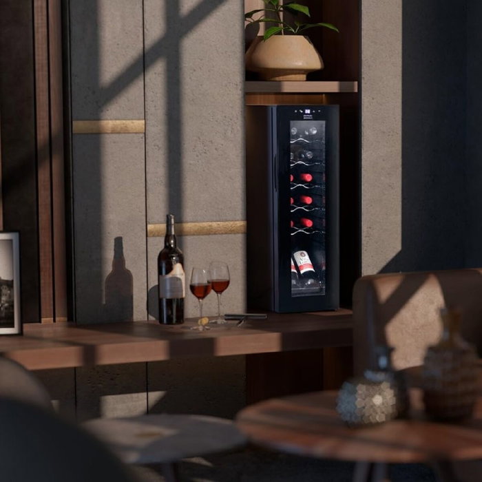 Vinoteca Cecotec GrandSommelier 1250 CoolCrystal Vinoteca Cecotec GrandSommelier 1250 CoolCrystal