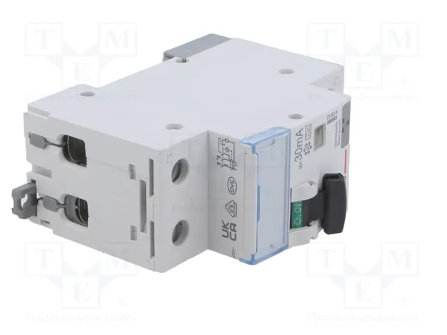 Legrand DX3 410963 Interruptor diferencial 10A 1P+N 6kA 30mA Tipo A 230VAC 2TE