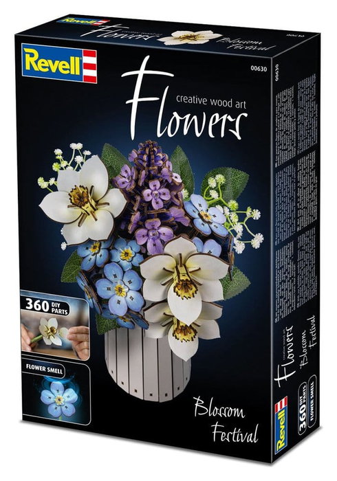 Revell Blossom Festival Flores de Madera de 22 cm