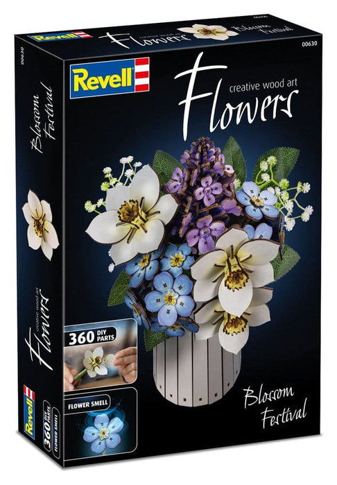Revell Blossom Festival Flores de Madera de 22 cm