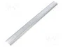 FIBOX Carril DIN TS35 de acero y zinc, 340mm x 35mm