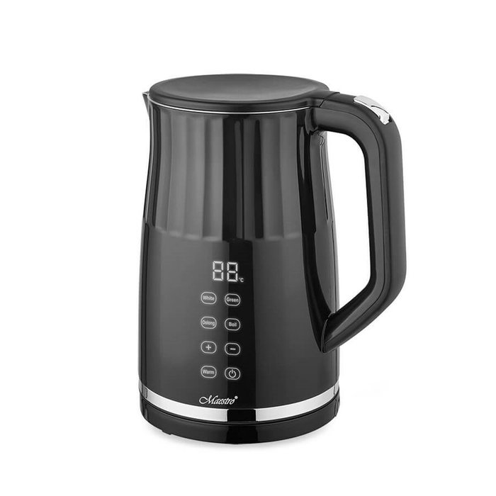 Hervidor Feel Maestro MR-049 Negro Transparente 2200 W 1,7 L Hervidor Feel Maestro MR-049 Negro Transparente 2200 W 1,7 L