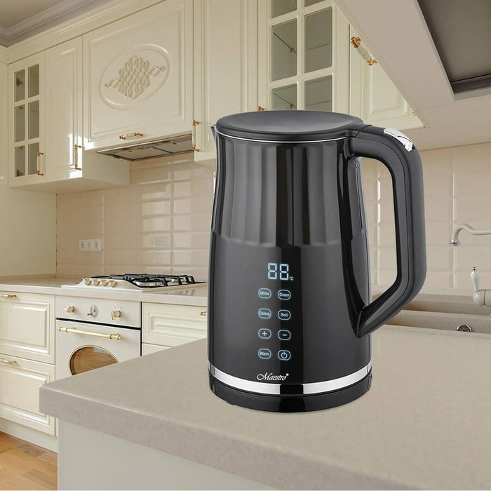Hervidor Feel Maestro MR-049 Negro Transparente 2200 W 1,7 L Hervidor Feel Maestro MR-049 Negro Transparente 2200 W 1,7 L