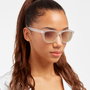 Hawkers ONE COLT - Gafas de sol polarizadas unisex, diseño cuadrado Crystal Pink, estructura TR-90, puente 18.5mm, lentes 44.1mm