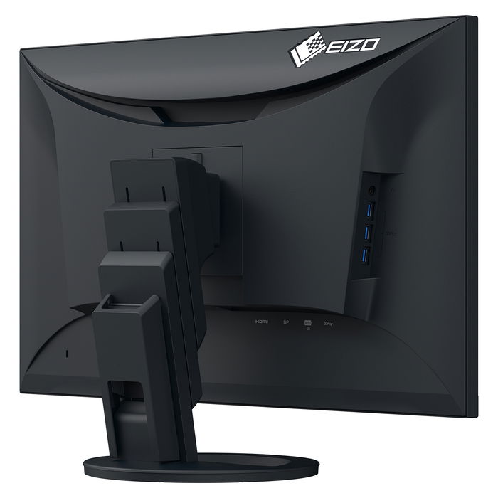 EIZO Monitor FlexScan EV2720-BK 27" IPS WQHD 2560x1440 5ms 16:9 Negro, con HDMI, DisplayPort, USB-C, Altavoces y Hub USB 3.2, Altura Ajustable