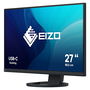 EIZO Monitor FlexScan EV2720-BK 27" IPS WQHD 2560x1440 5ms 16:9 Negro, con HDMI, DisplayPort, USB-C, Altavoces y Hub USB 3.2, Altura Ajustable