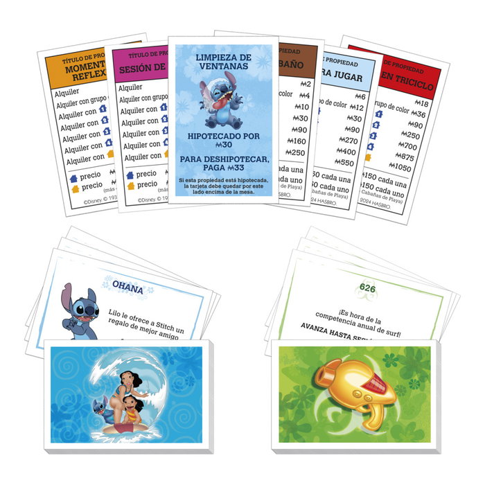 Hasbro Monopoly Stitch Edición Disney