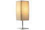DKD Home Decor Lámpara de Sobremesa de Hierro y PE Plisada