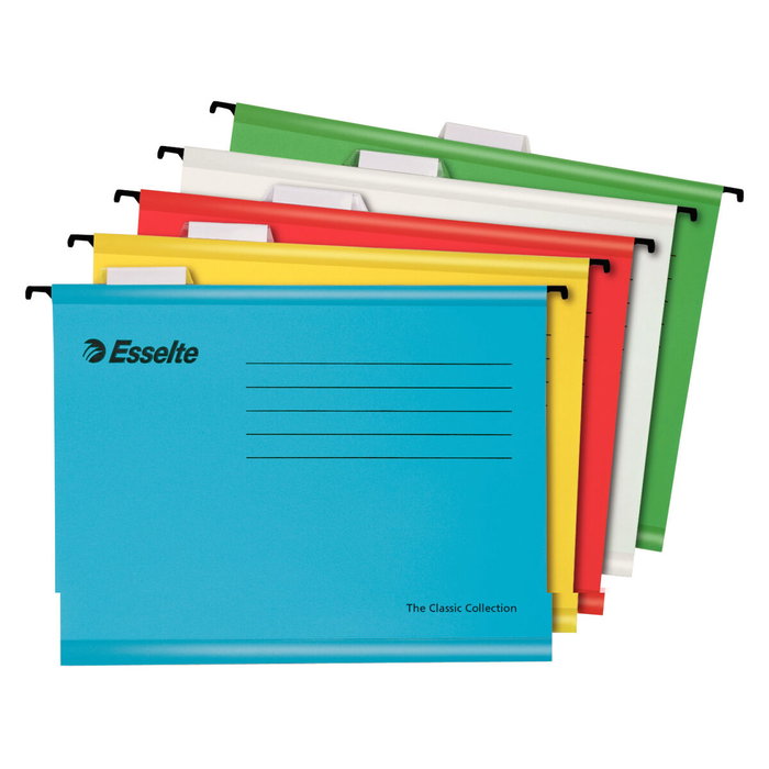 Esselte Carpeta colgante Din A4 colores surtidos Esselte Carpeta colgante Din A4 colores surtidos