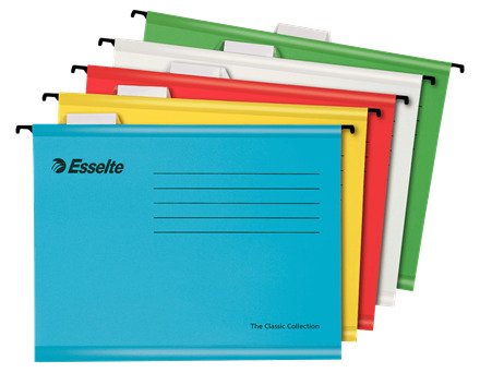 Esselte Carpeta colgante Din A4 colores surtidos Esselte Carpeta colgante Din A4 colores surtidos