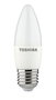 TOSHIBA Bombilla LED C35 E27 5W 3000K - Luz Cálida, Últimas Unidades