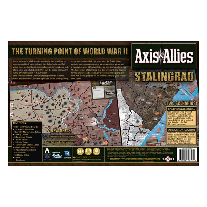 Renegade Axis & Allies Stalingrad Edición Inglés