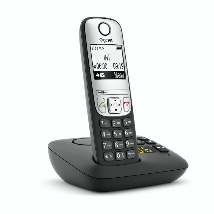 Gigaset A690A Duo con contestador automático - Negro/Plata Gigaset A690A Duo con contestador automático - Negro/Plata