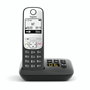 Gigaset A690A Duo con contestador automático - Negro/Plata