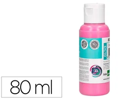 Liderpapel Pintura acrílica rosa 80 ml