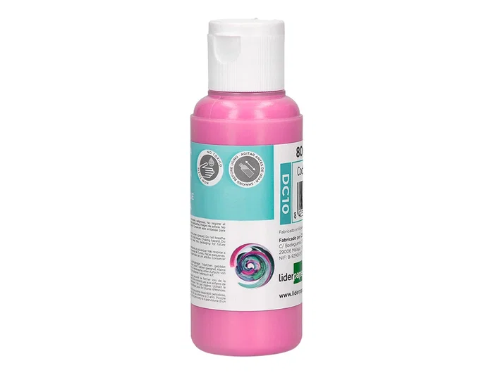 Liderpapel Pintura acrílica rosa 80 ml