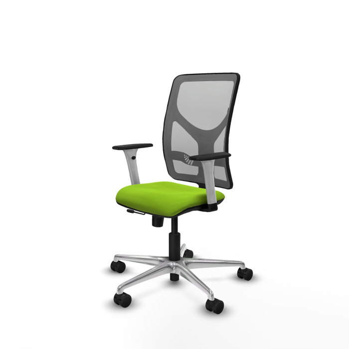 PIQUERAS Y CRESPO Silla de oficina Motilla Pistacho y Gris PIQUERAS Y CRESPO Silla de oficina Motilla Pistacho y Gris
