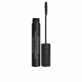 bareMinerals STRENGTH & LENGTH Mascara de Pestañas con Serum Infuso, Alarga y Fortalece, Vegano, Clean Beauty, 8 ml