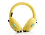 Wondee Auriculares Bluetooth de Peluche Squishmallows Sunny para Niños, Ajustables y Cómodos