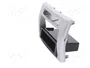 ACV Bastidor de montaje de radio para Toyota Corolla Verso 2004-2009 2 DIN plata