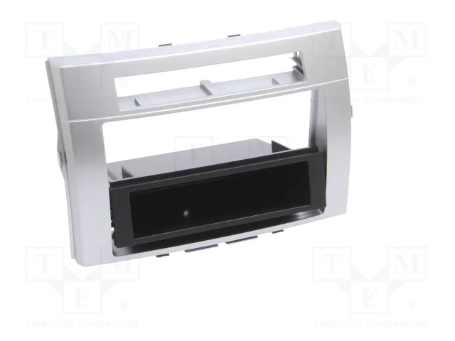 ACV Bastidor de montaje de radio para Toyota Corolla Verso 2004-2009 2 DIN plata ACV Bastidor de montaje de radio para Toyota Corolla Verso 2004-2009 2 DIN plata