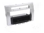 ACV Bastidor de montaje de radio para Toyota Corolla Verso 2004-2009 2 DIN plata