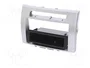 ACV Bastidor de montaje de radio para Toyota Corolla Verso 2004-2009 2 DIN plata