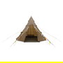 Easy Camp Rands Tipi Tienda de Campaña para 8 Personas, Pirámide, Impermeable, 7.3 kg, Color Arena, Modelo 2025