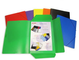 Carpeta De Gomas Y Solapas Saro Pp Fº Surtidos (6 Col.) (Set de 96)