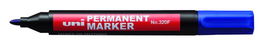 Marcador Permanente Uni-Ball Marker No.320F Conico 3,0 Mm Azul (Set de 12)