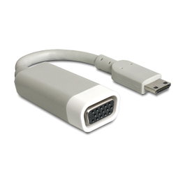 DeLOCK 65471 Adaptador mini HDMI macho a VGA hembra