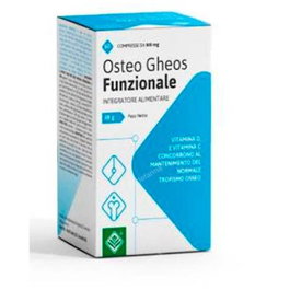 GHEOS Osteo 60 Comp. Suplemento para Cansancio y Debilidad Física con Vitaminas y Minerales para Energía y Sistema Inmunitario