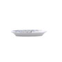 Bandeja Oval Porcelana Polaris Hydrozero Bidasoa 19x11 cm
