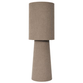 Home Deco Factory Lámpara Bouclé Taupé H.58 cm