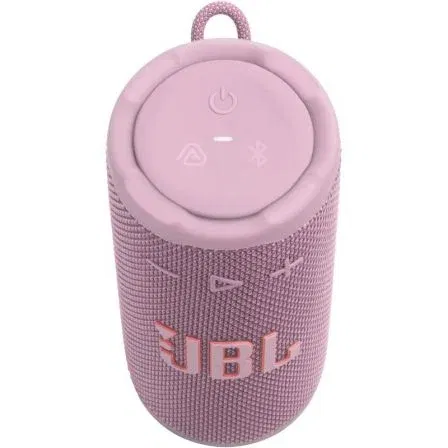 JBL Altavoz Bluetooth Grip Rosa 16W IP68 14 Horas Reproducción Luz Ambiental JBLGRIPPIK