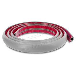 DeLOCK 20766 Canalización de cables flexible de PVC 30 x 10 mm - 2 m gris