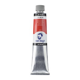Van Gogh Pintura al óleo Rojo Azo Medio 393 Tubo 200 ml